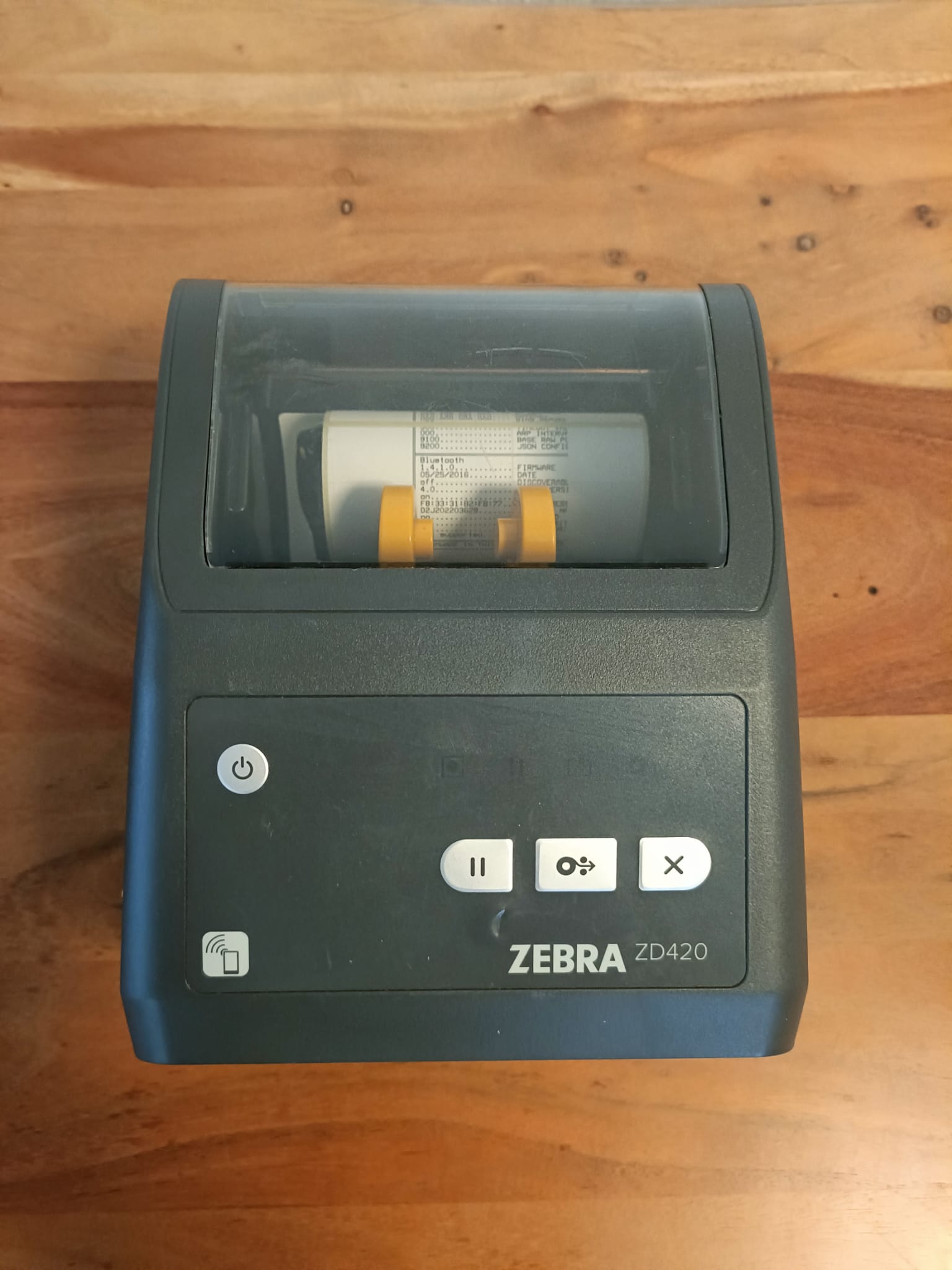 Zebra ZD421d Thermodrucker LAN USB Bluetooth – Etikettendrucker – Gebraucht