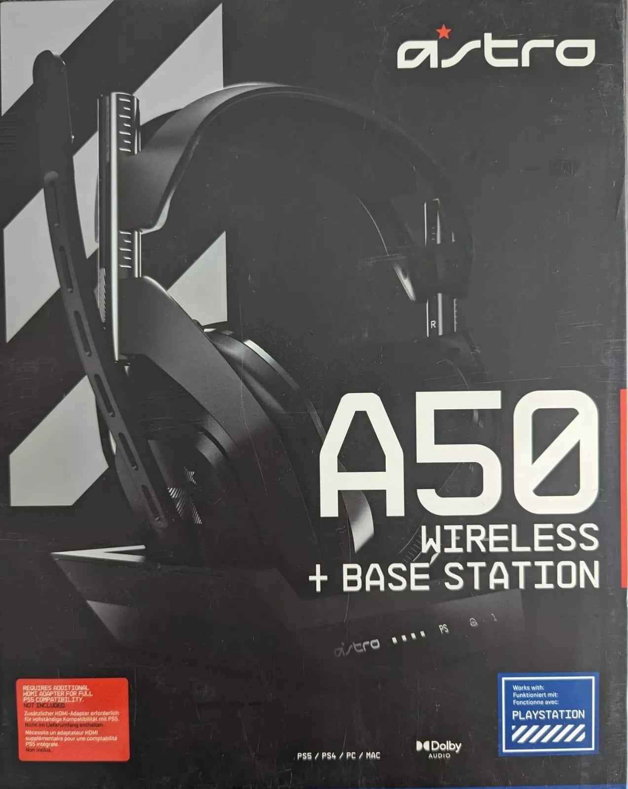 Logitech ASTRO A50, Wireless Gaming-Headset mit Ladestation für PS, PC, Mac OVP